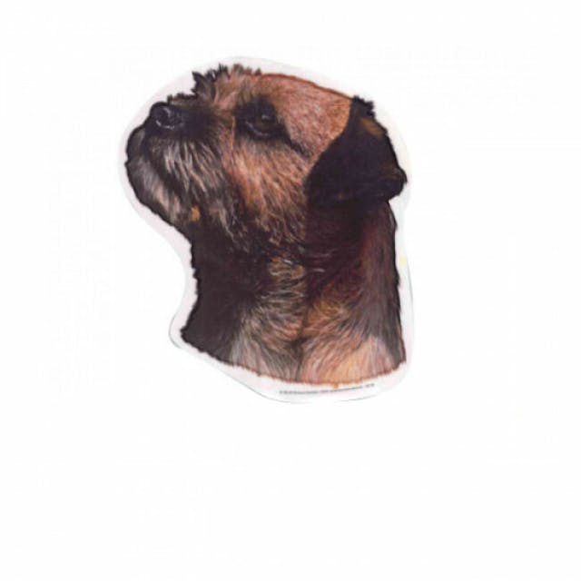 Autocollant race Border Terrier