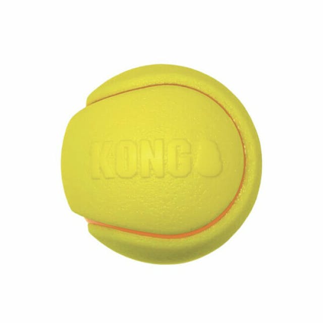 Balle Squeez Tennis KONG pour chien