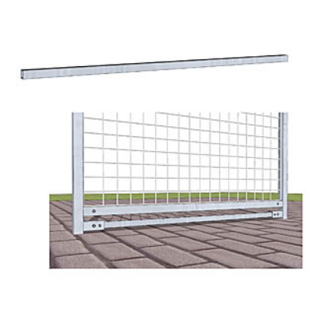 Barre antifugue basse pour panneau