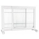 Barrière réglable pour chien en pin blanc Trixie - 65–108 × 61 cm