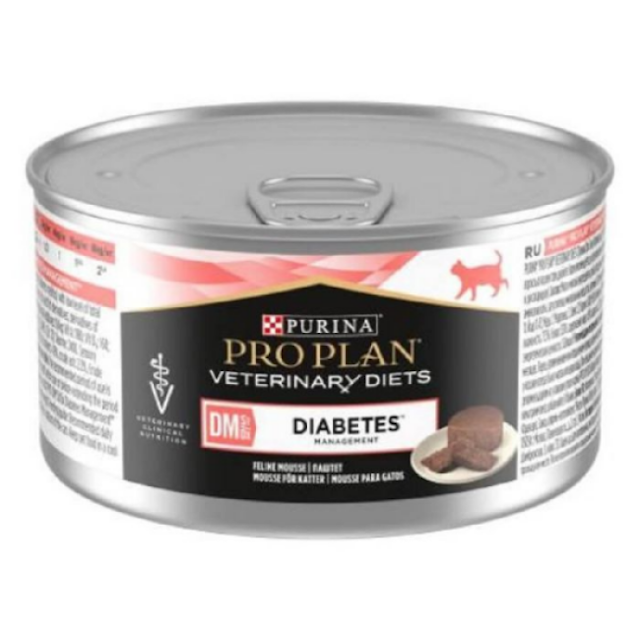 Boîtes Pro Plan Veterinary Diet DM St/Ox Diabetes Management pour chats 24 boîtes 195 g