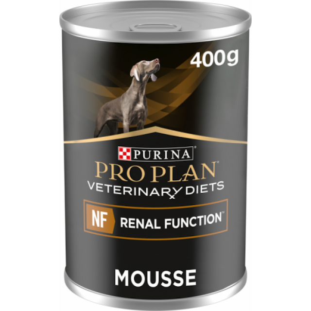 Boîtes Pro Plan Veterinary Diet NF Renal Function pour chiens 12 boîtes 400 g