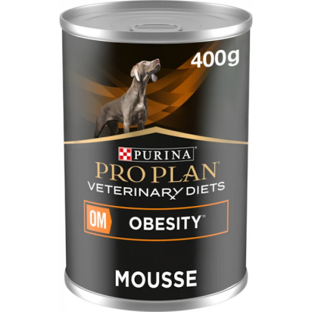 Boîtes Pro Plan Veterinary Diet OM Obesity Management pour chiens