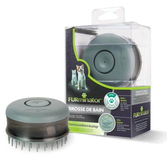 Brosse de bain pour chien et chat Furminator Bathing Brush