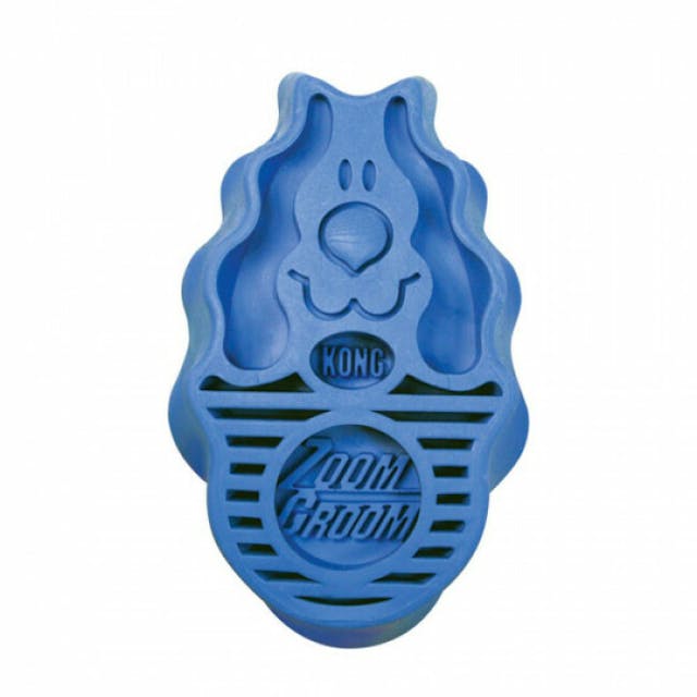 Brosse souple pour chien à poils longs Zoom Groom KONG