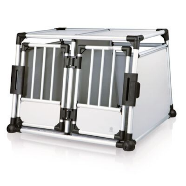 Cage de transport voiture Dog Box Autolux™ pour 1 ou 2 chiens