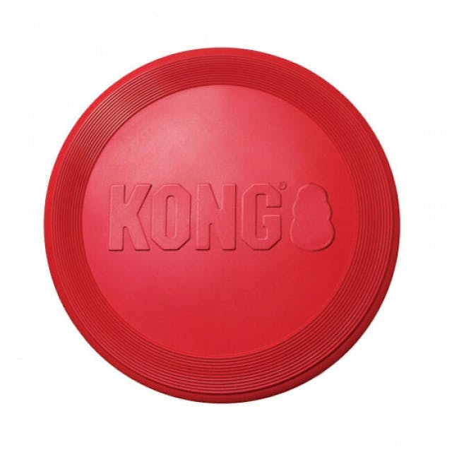 Canifrisbee en caoutchouc pour chien KONG Flyer