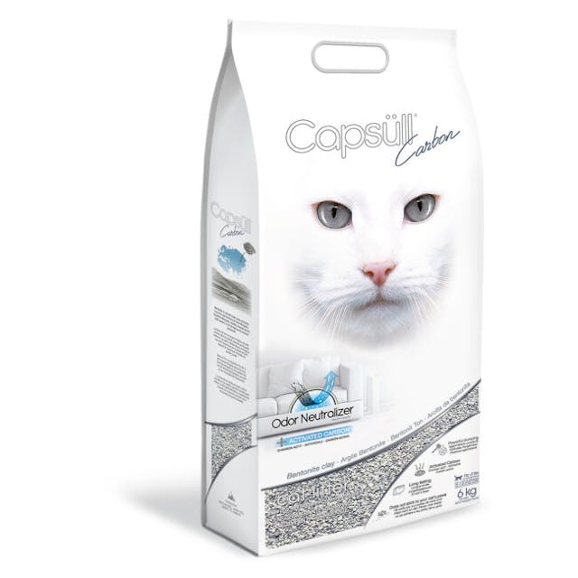 Litière chat Bentonite Capsüll Carbon