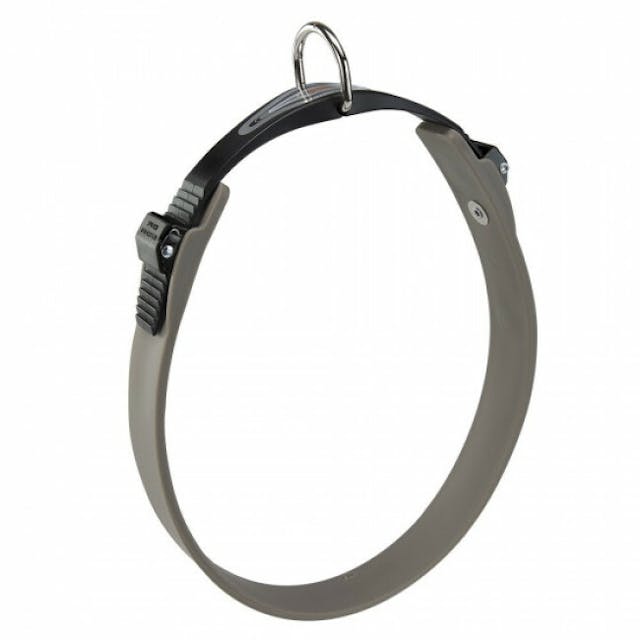 Collier gris pour chien à micro-régulation Ergoflex C