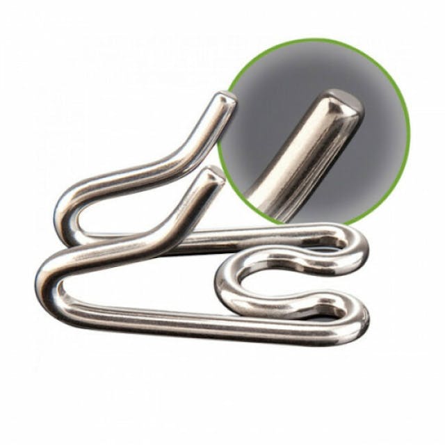 Maille supplémentaire pour collier semi étrangleur de force pointes ultra plus inox pour chien