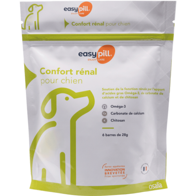 Complément alimentaire pour chien Easypill Confort Rénal