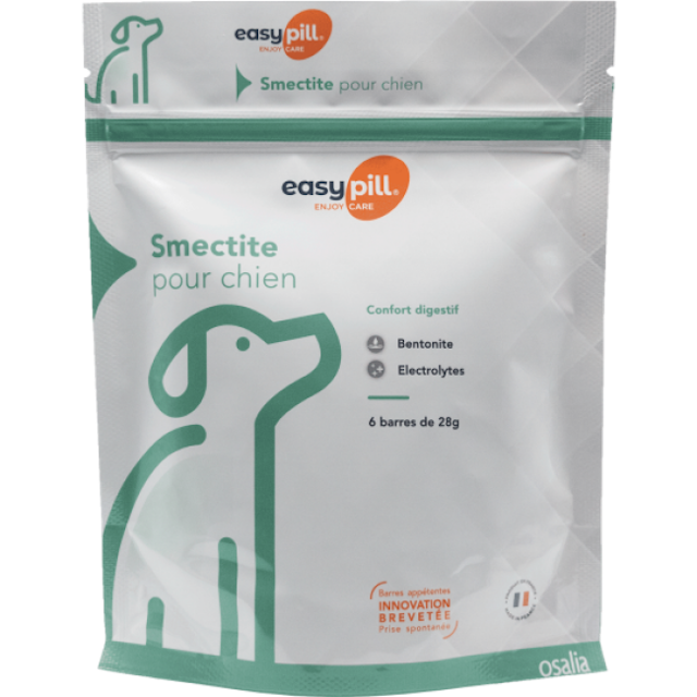 Complément alimentaire pour chien Easypill Smectite anti-diarrhée