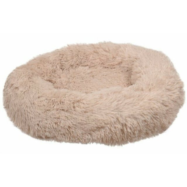 Coussin pour chien doux rond Krems Flamingo Beige