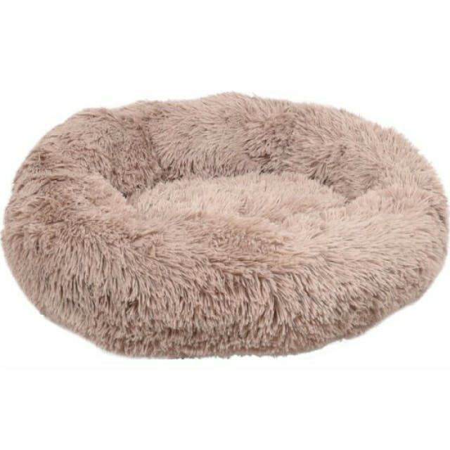 Coussin pour chien doux rond Krems Flamingo Marron Clair