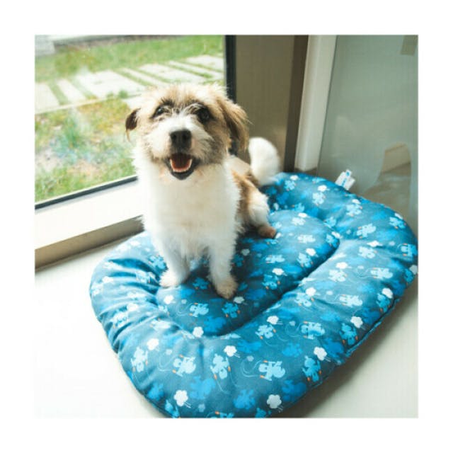 Coussin Schtroumpfs pour chien