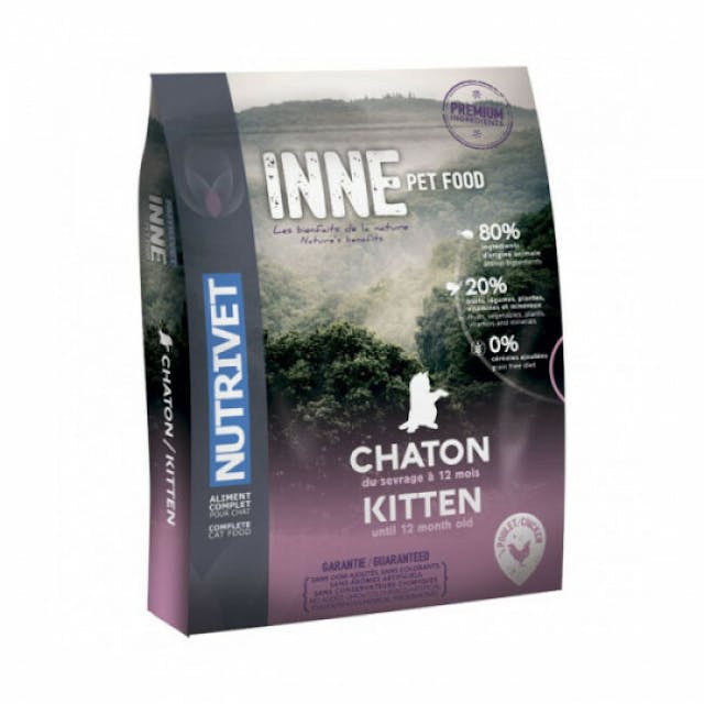 Croquettes Nutrivet Inne Cat Kitten pour chaton