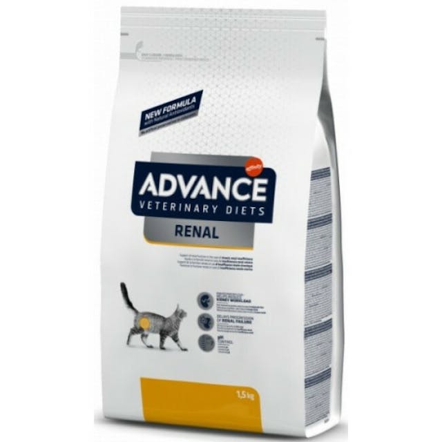 Croquettes pour chat Veterinary Diets Renal Failure Advance Sac 1,5 kg