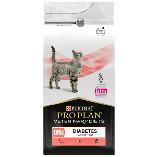 Croquettes pour chats Pro Plan Veterinary Diet DM St/Ox Diabetes Management