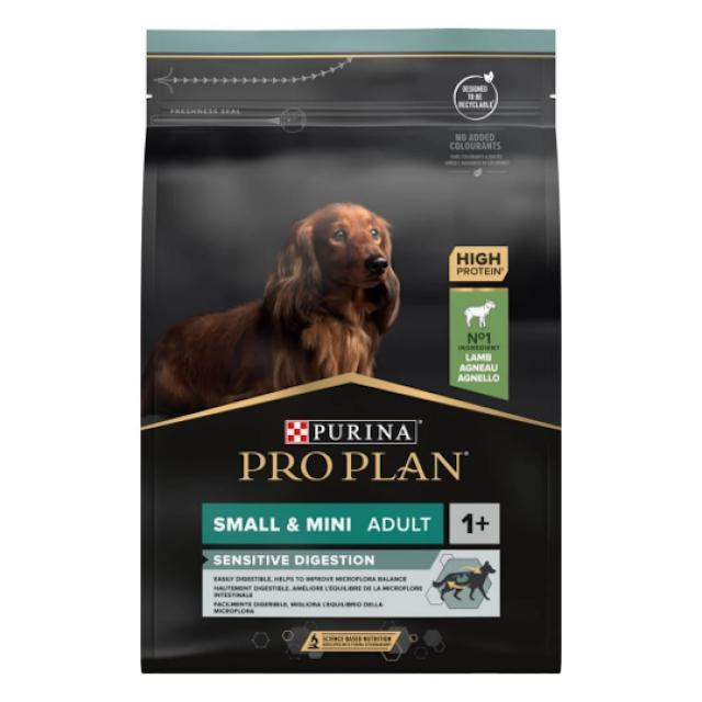 Croquettes pour chien adulte de petite et très petite race Sensitive Digestion OptiDigest Pro Plan