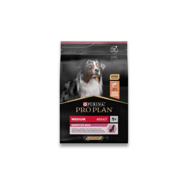 Croquettes pour chien adulte race moyenne Pro Plan Sensitive Skin OptiDerma