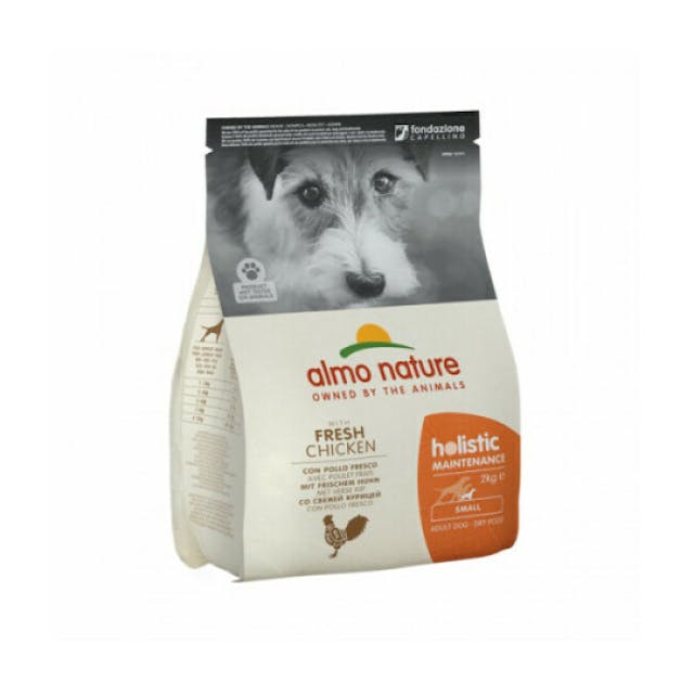 Croquettes chien adulte petite taille Holistic Almo Nature Sac 2 kg