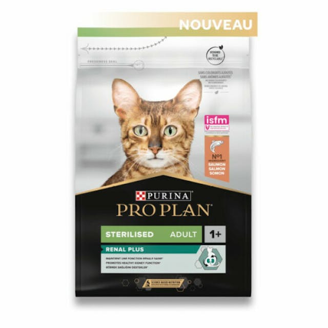 Croquettes Pro Plan chat adulte Sterilised saumon