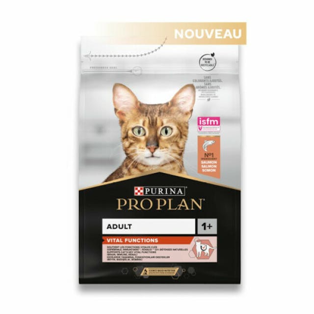 Croquettes Pro Plan pour chat adulte Original Adult au saumon