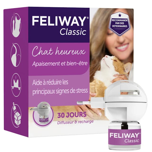 Diffuseur Feliway Classic phéromone pour chat