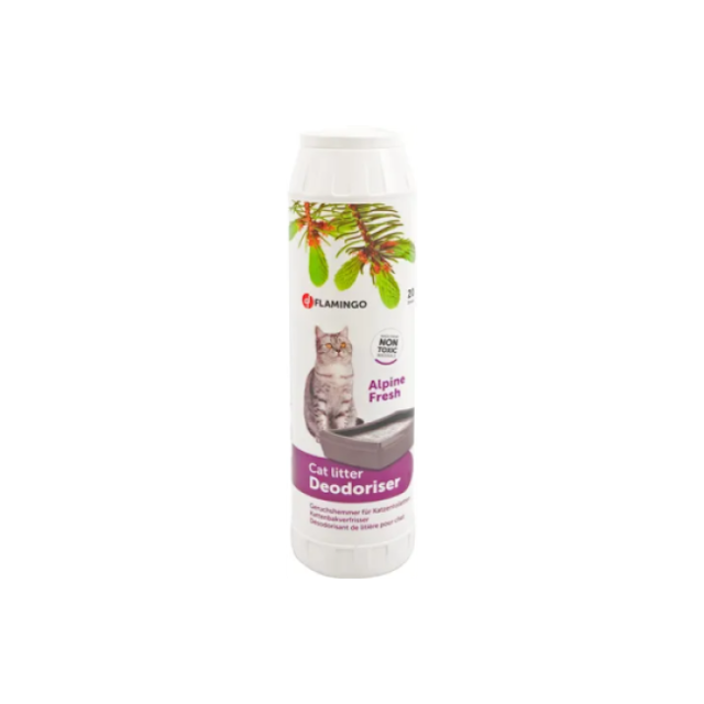 Désodorisant pour Litière de chat Deo Cat Green Mountain Flamingo