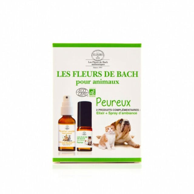 Duo Fleurs de Bach pour Animaux Peureux