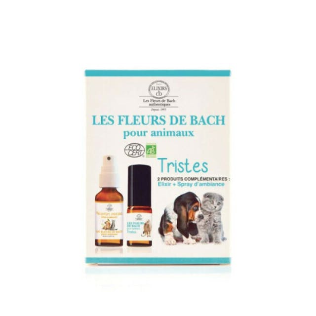 Duo Fleurs de Bach pour Animaux Tristes