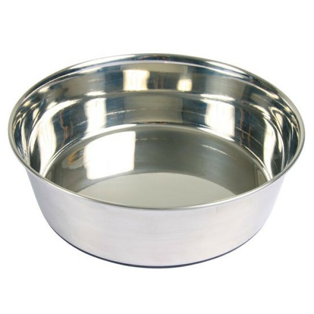 Écuelle en acier inox anti-dérapante Trixie pour chiens