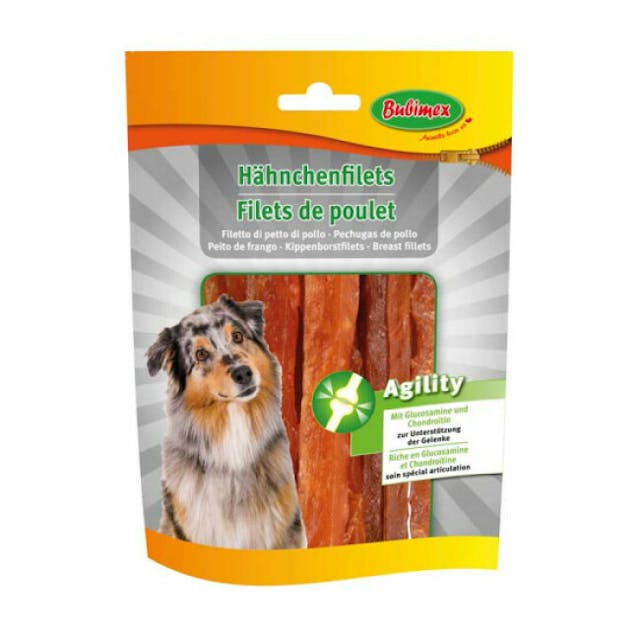 Filets de poulet Bubimex Agility pour chien