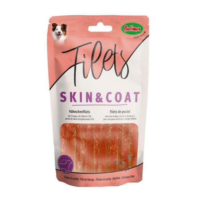 Filets de poulet Bubimex Skin and Coat pour chien