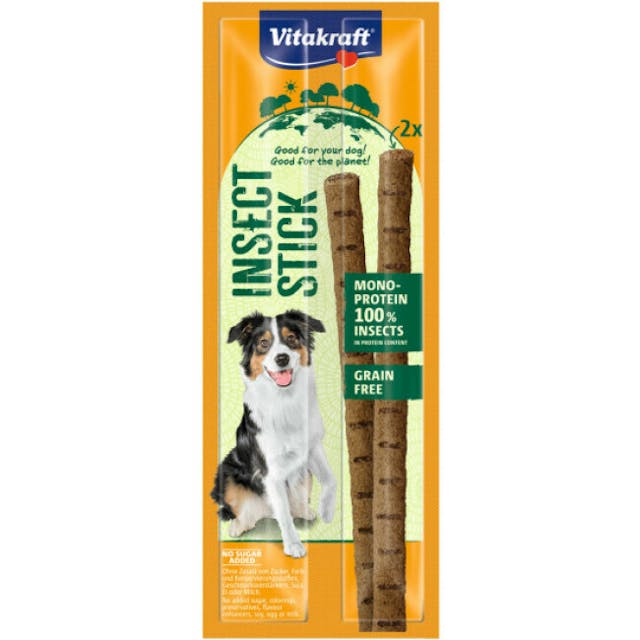 Friandises Vitakraft en Stick aux insectes pour chien