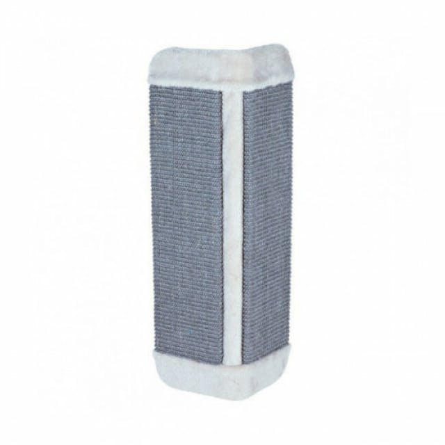 Griffoir d'angle gris clair pour chat Trixie