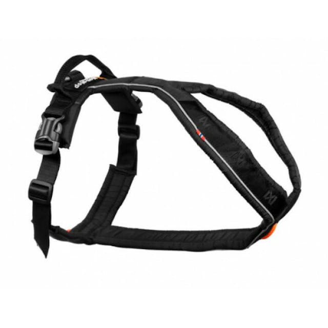 Harnais polyvalent avec poignée Line Grip NON-STOP Dogwear Noir