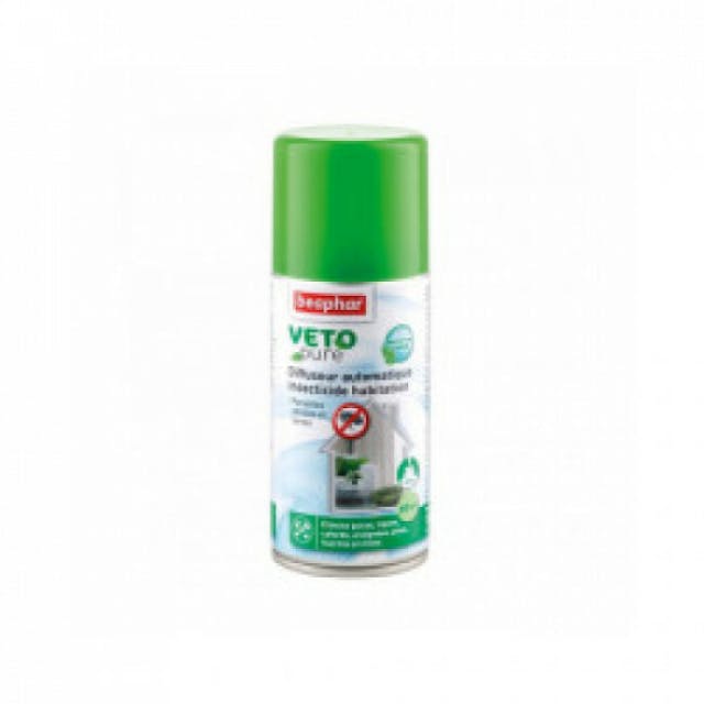 Insecticide pour Habitation Fogger Beaphar Vétonature au Pyrèthre 75 ml