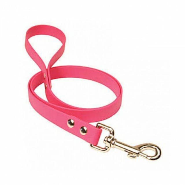 Laisse rose en Biothane pour chien