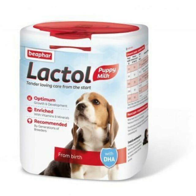 Lait Lactol pour chiot