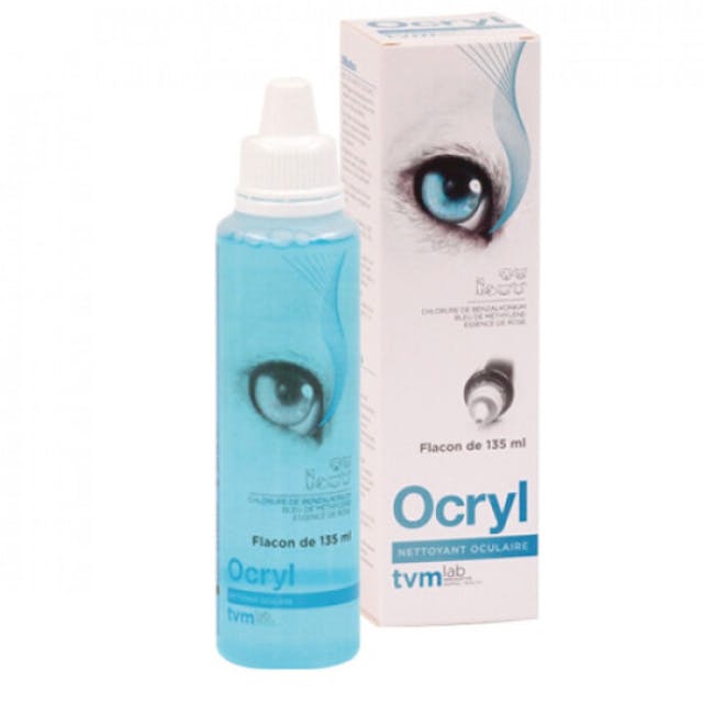 Lotion Ocryl - Soin nettoyant pour les yeux du chien et du chat