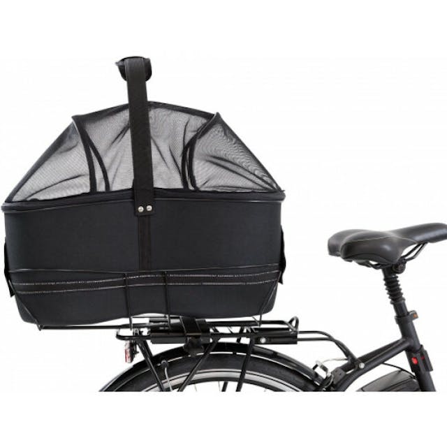 Panier long arrière de vélo pour chien Trixie porte-bagage