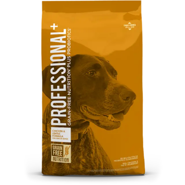 Professional+ Grain Free pour chien senior