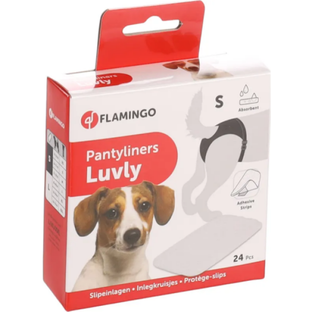 Protections de rechange pour culotte hygiénique pour chienne Flamingo