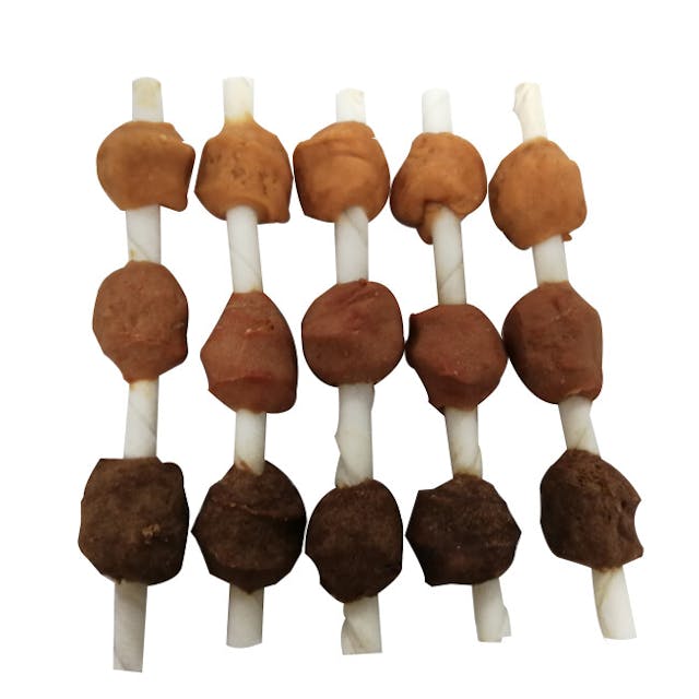 Brochettes de viande Bubimex pour chien