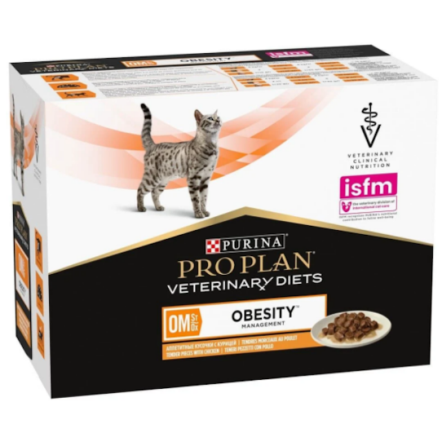 Sachets Pro Plan Veterinary Diet NF Renal Function pour chats Saumon 10 sachets 85 g