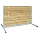 Sautoir d'obéissance démontable en bois 1m x 1m