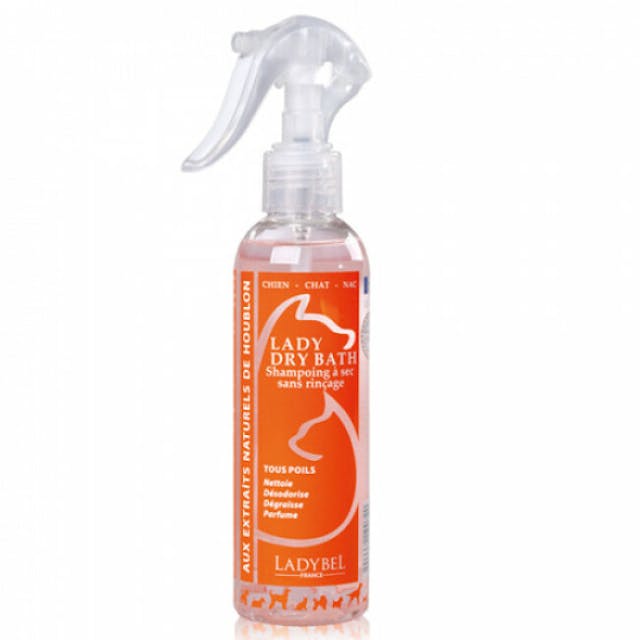 Shampoing sec pour chien et chat Lady Dry Bath