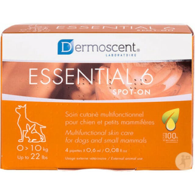 Soins cutanés pour chiens Dermoscent Essential 6