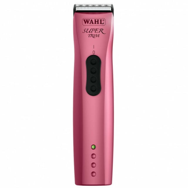 Tondeuse de finitions Wahl Super Trim rose pour chien